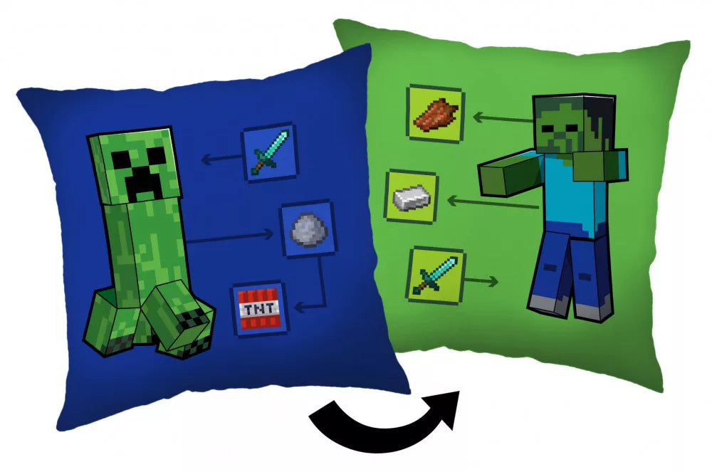 dekorativna vazglavnica minecraft