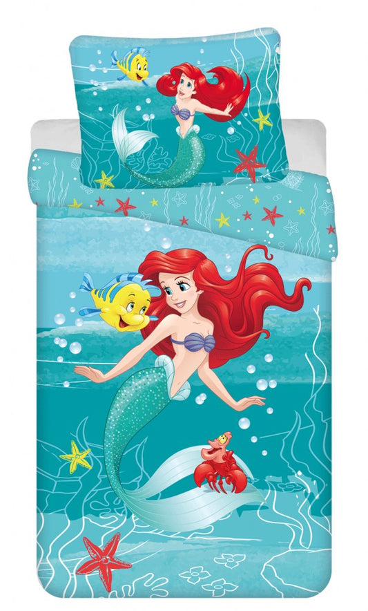 Дисни Принцеса Ariel Приятели bedding комплект 140?Ч200см, 70?Ч90 см