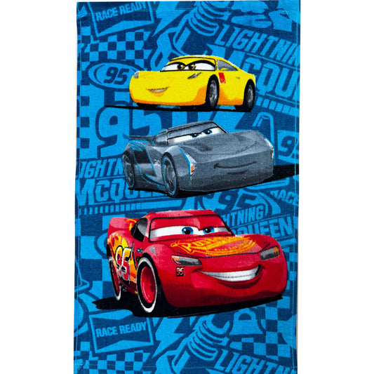 Дисни Кола Speed Champions hand хавлия, face хавлия, хавлия 30x50 см