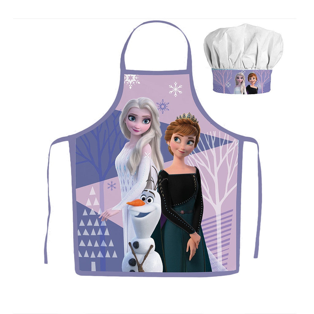 Дисни Замръзналото Кралство Purple комплект от две части детско apron комплект