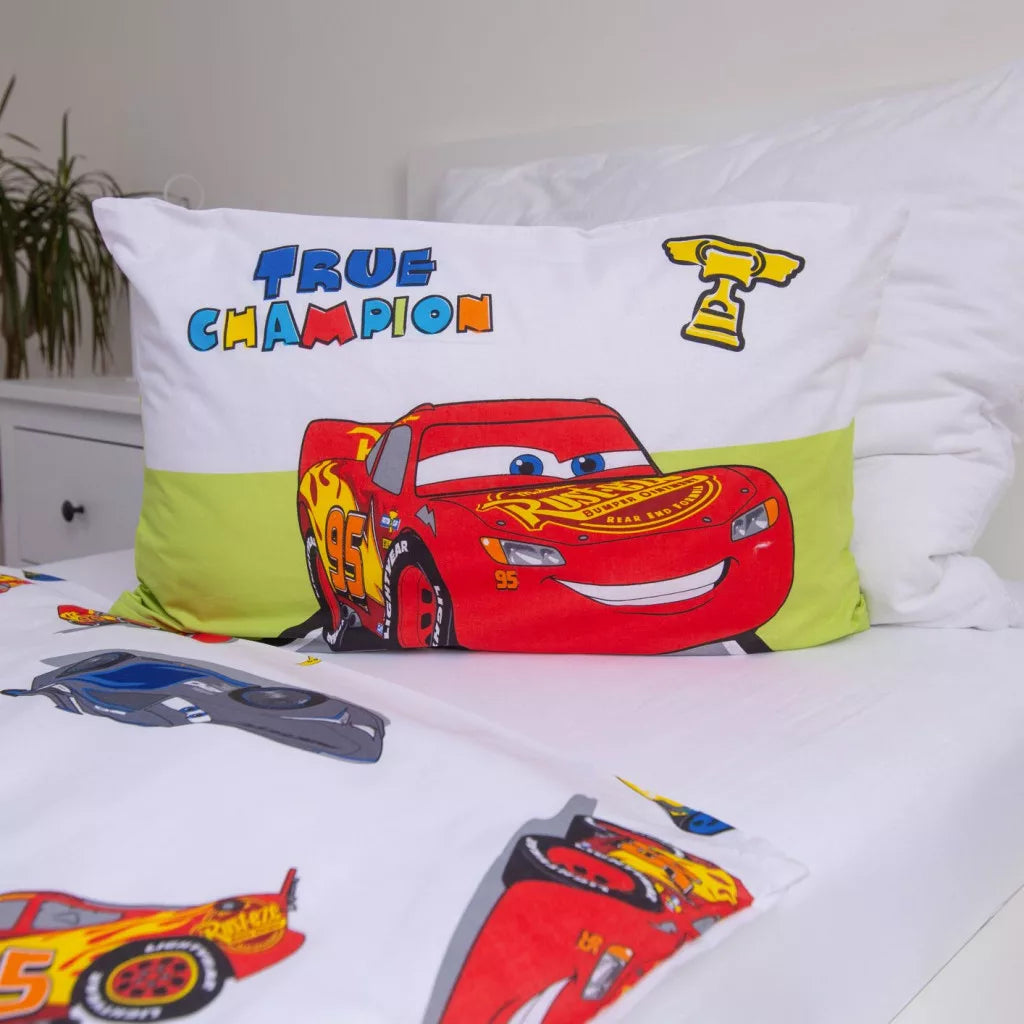 Detsko i Bebeshko spalno belio Makuin Disney Cars