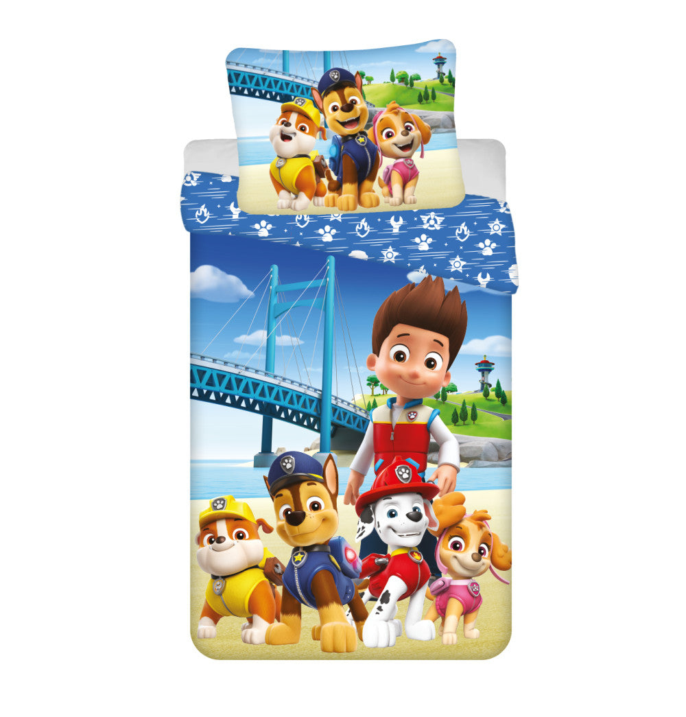 Пес патрул Bridge Bedding комплект 140x200 см, 50x70 см