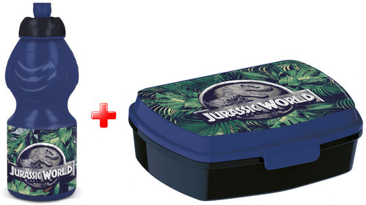 Джурасик свят Tropical water bottle and sandwich box комплект
