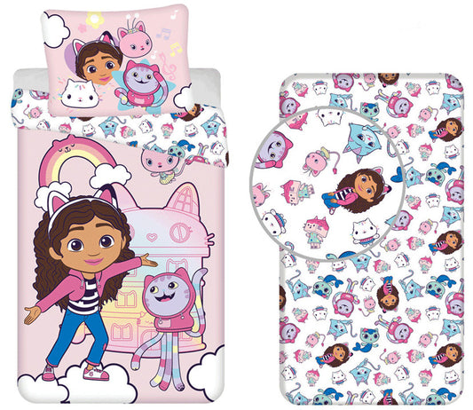 Куклената къща на Габи Heroic bedding cover and fitted sheet комплект