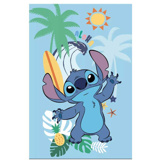 поларено одеяло Стич