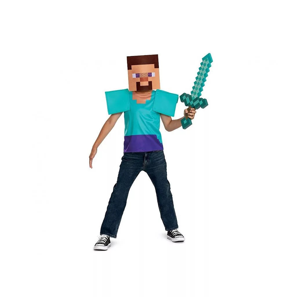 kostium minecraft steve