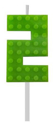 Blocks Green Blocks Building Block Green Cake Candle 2, Номер Candle