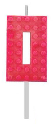 Blocks Red Blocks Building Block 0 Red Cake Candle, Номер Candle