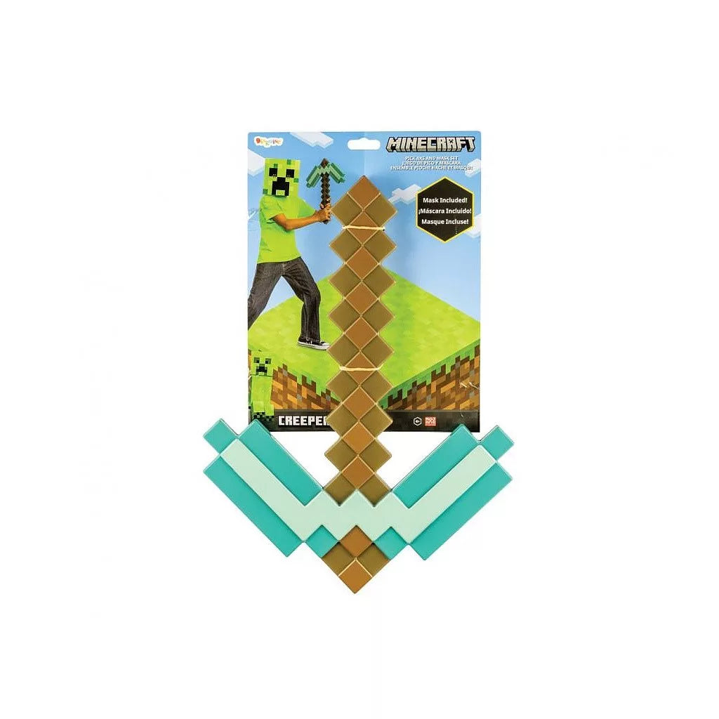 kostium minecraft maska s kirka