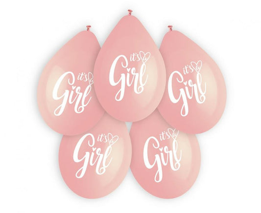 Бебе It's a Girl hanging Балон, 5 части 13 inch (30 см)