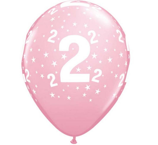 Честит Рожден ден Pastel Colorful Честит Рожден ден 2 Балонs, Pack of 6, 11 inch (28 см)