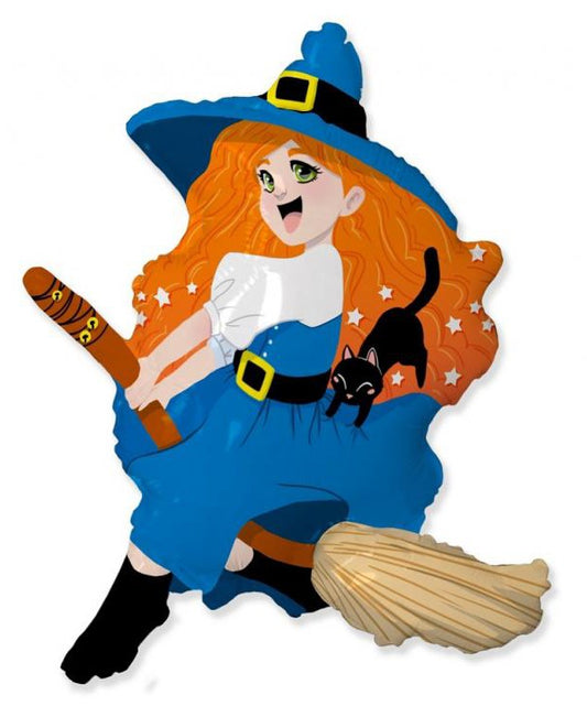 Уитч Broom фолио балон 104 см