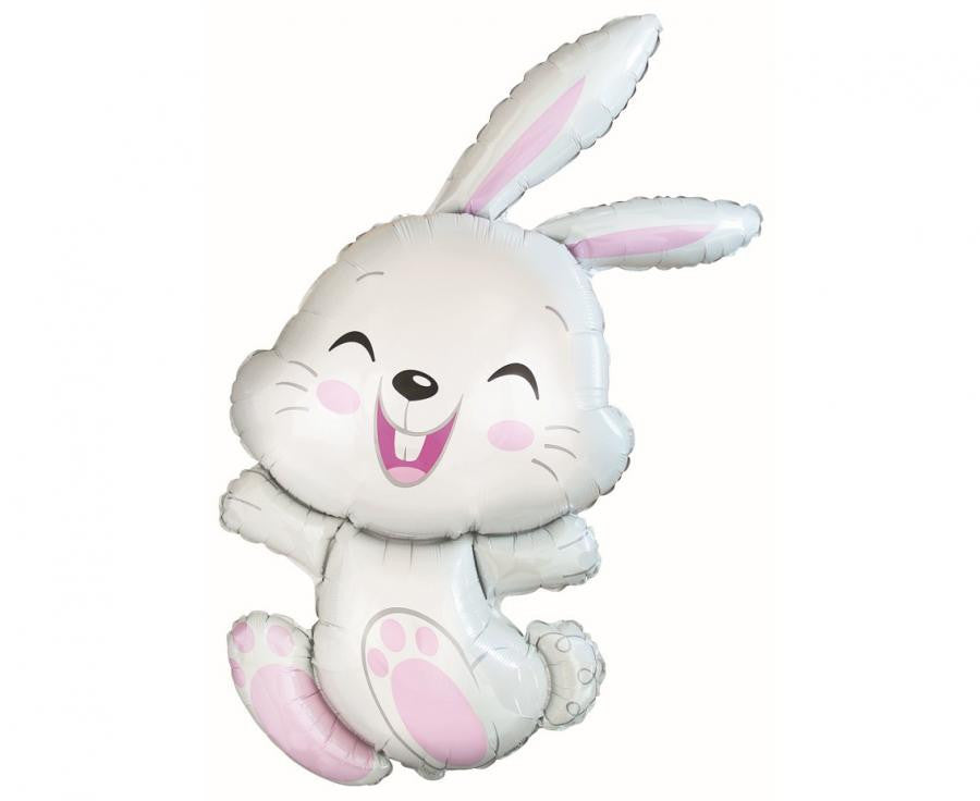 Великден White Bunny фолио балон 112 см (WP)