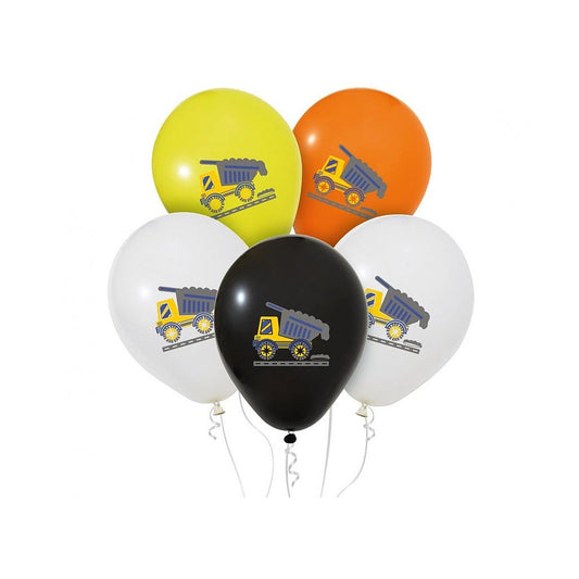 Construction Grabber Балон, комплект от 5 Балонs 12 inch (30 см)