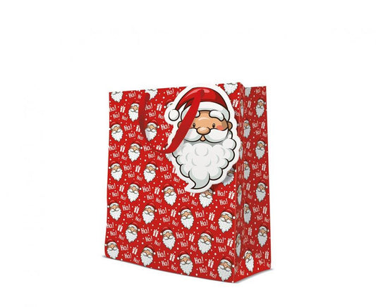 Коледа Ho ho ho i paper подаръчна торбичка  26.5x33.5x13 см