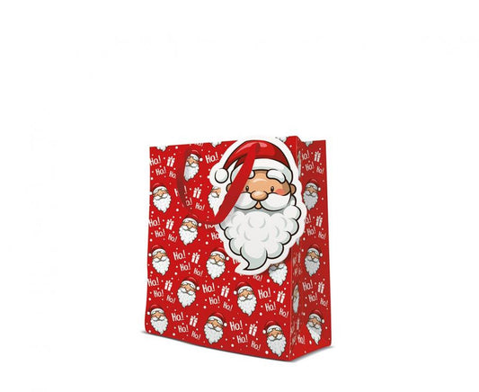 Коледа Ho ho ho i paper подаръчна торбичка  20x25x10 см