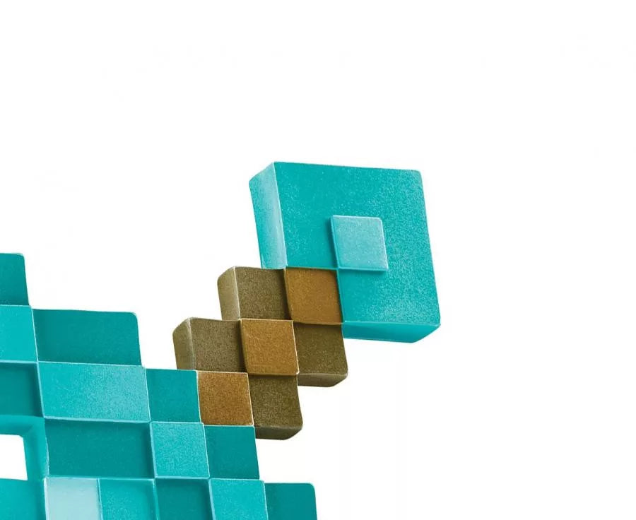 minecraft dimond sword mech 