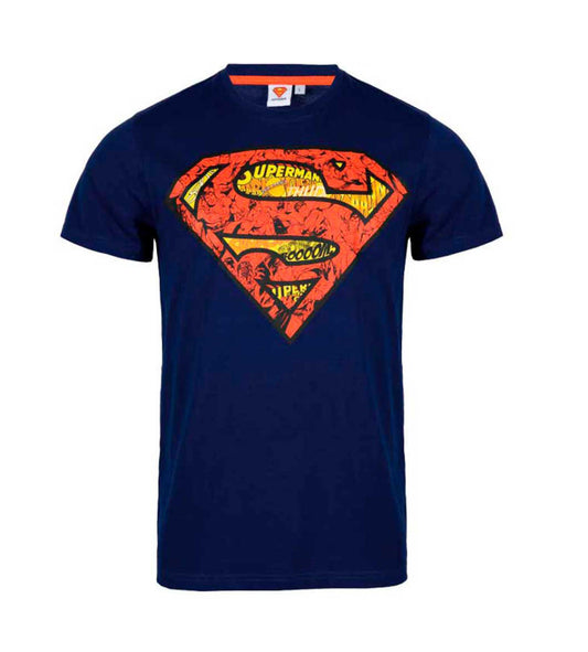 Супермен Sign Мъже's Short Sleeve T-Shirt, M-XXL