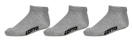 Lotto Grey Мъже's invisible Чорапи, 43/46