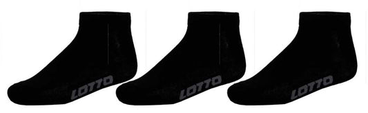 Lotto Черен Мъже's no-show Чорапи, 39/42