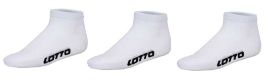 Lotto White Мъже's no-show Чорапи, 43/46