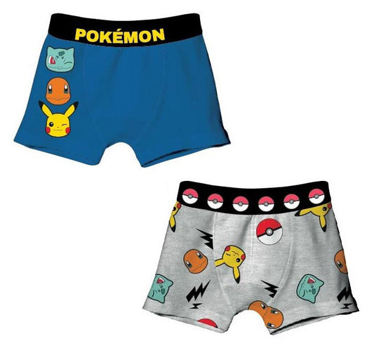 Покемон детско' boxer shorts 2 pieces/pack 110-152 см