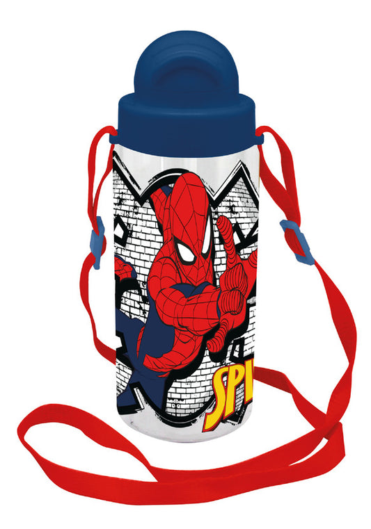 Спайдърмен  Brick plastic bottle with hook 500 ml