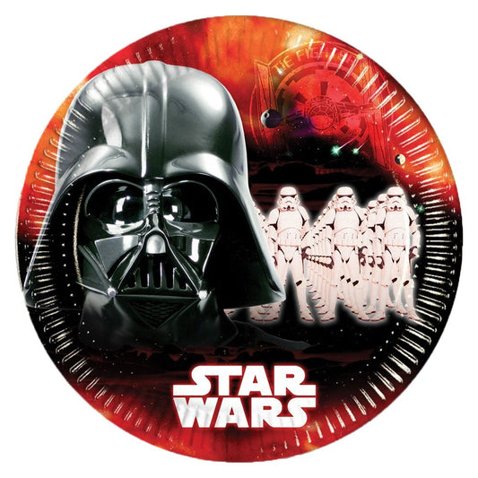 Междузвездни войни Dark Force пластамасова чиния 8 части 23 см