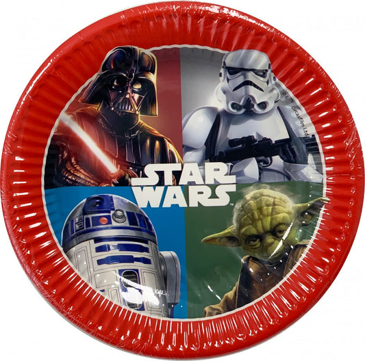 Междузвездни войни Dark Force пластамасова чиния 8 части 20 см