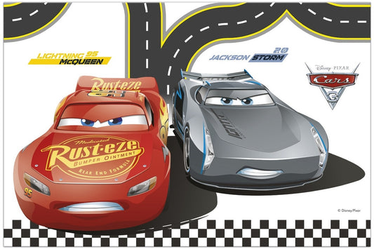 Дисни Кола Arena Race plastic tableДрехи 120x180 см