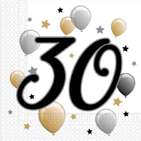 salfetki za rojden den 30 godini iubilei