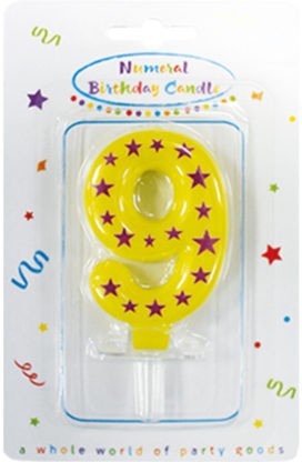 Цвят рожден ден candle, число candle 9