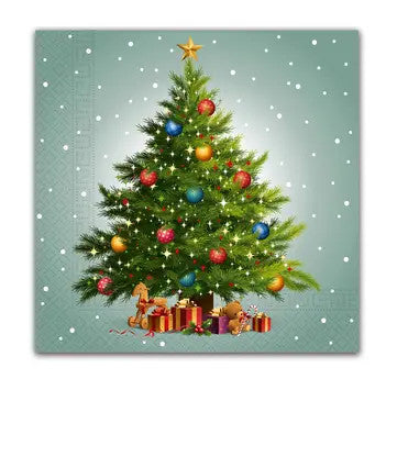 Коледа Bright Colorful Lamps i napkin 20 части 33x33 см