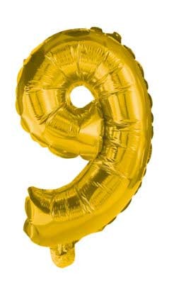 Номер G , Гигант G  Номер 9 Фолиев балон 85 см