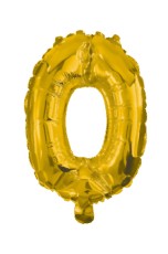 Номер G , 0-shaped фолио балон 10 см
