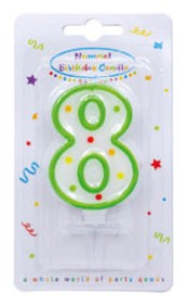 Цвят cake candle, число candle 8