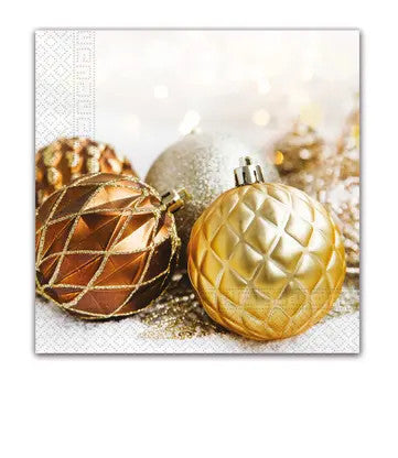 Коледа Коледа Glitter Топкаs i napkin 20 части 33x33 см