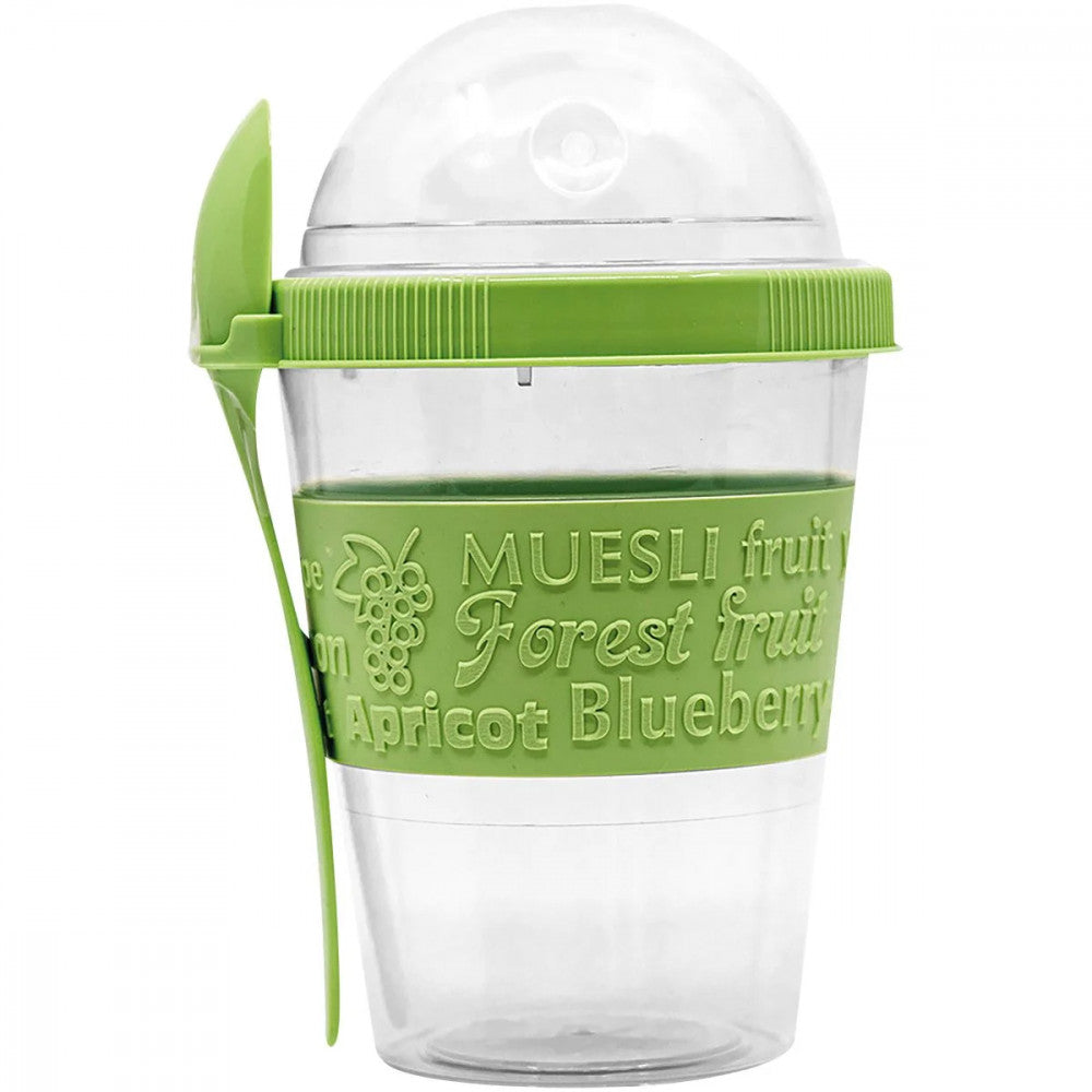 Храна Container, Snack h er with lid and spoon 500 ml