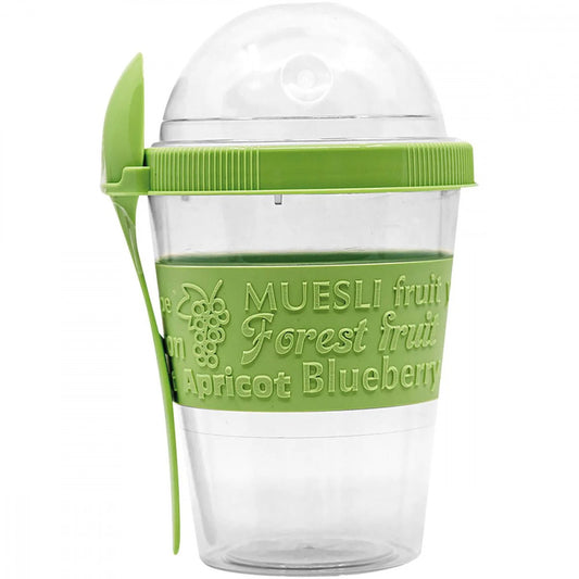 Храна Container, Snack h er with lid and spoon 500 ml