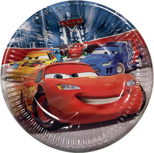 Дисни Кола Arena Race пластамасова чиния 8 части 20 см