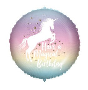 Еднорог Magical  Еднорог фолио балон 46 см