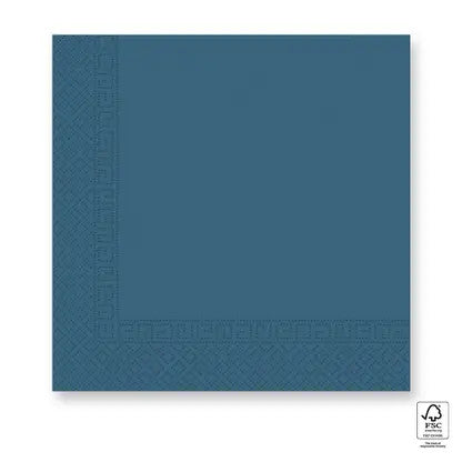 Цвят UniЦвят Син napkin 20 части 33x33 см FSC