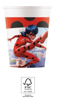 Чудодейна калинка Hero paper cup 8 части 200 ml FSC