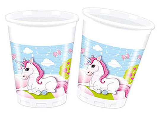 Еднорог Castle plastic cup 8 части 200 ml