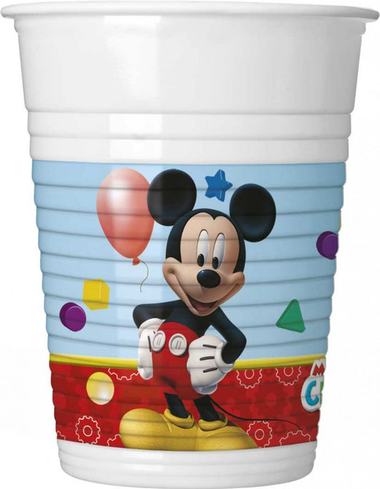 Дисни Мики  Playful plastic cup комплект 8 части 200 ml