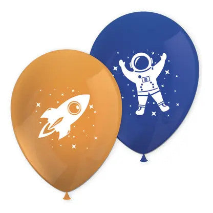 Space Rocket Space Балон, 8 pieces