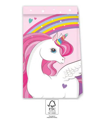 Еднорог Дъга Colors paper bag 4 части FSC
