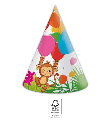 Джунгла Балонs Парти hat, 6 части FSC