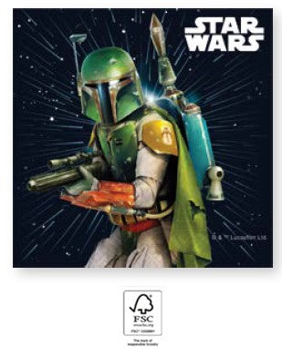Междузвездни войни Galaxy napkin 20 части 33x33 см FSC