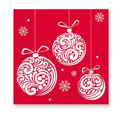 Коледа Топкаs i napkin 20 части 33x33 см